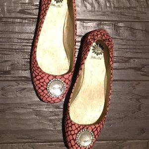 Yellow Box Ballet Flats